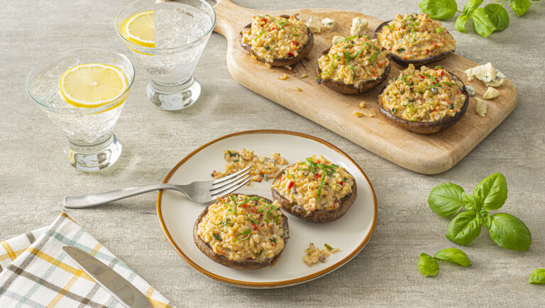 Blue Cheese Stuffed Mushrooms