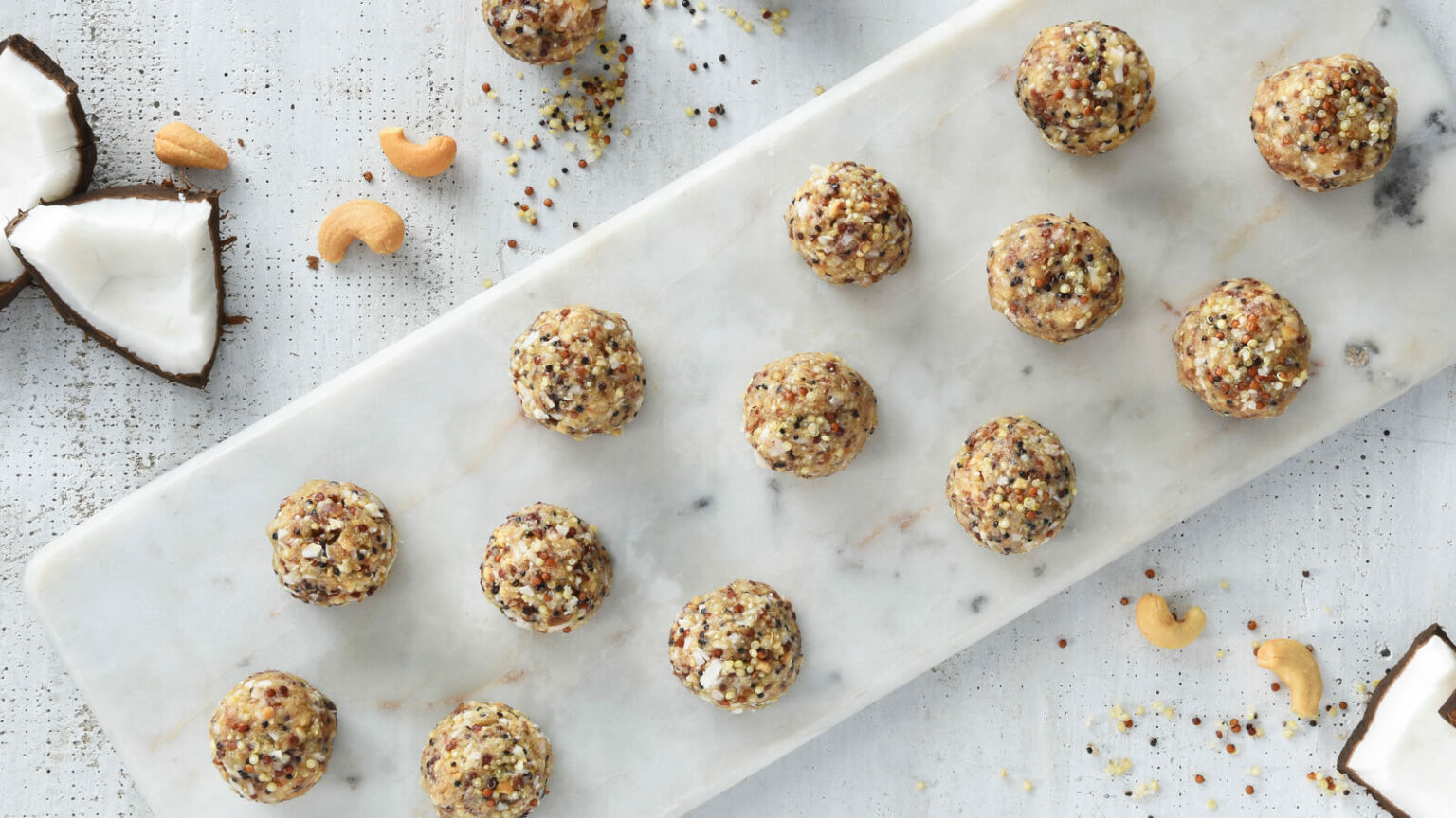 Aloha Power Quinoa Energy Balls