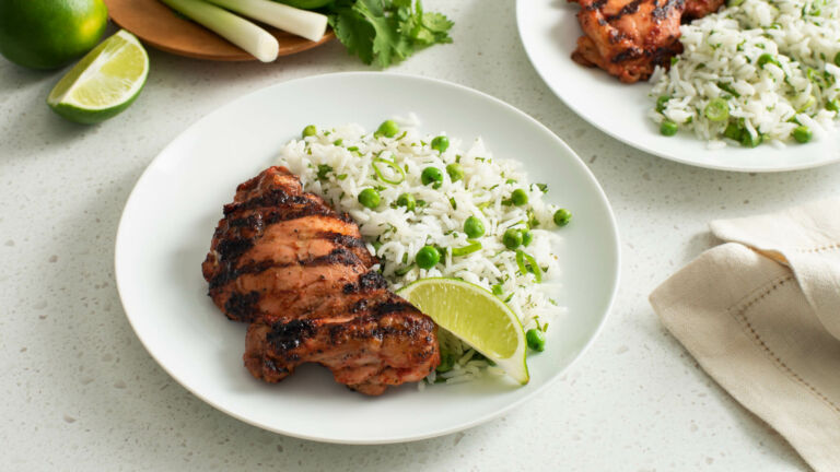 Herbed Tandoori Chicken and Rice Recipe