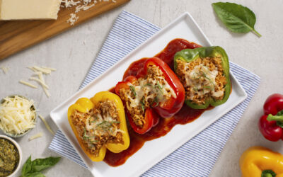 Pre-Cooked Microwave Stuffed Peppers Recipe
