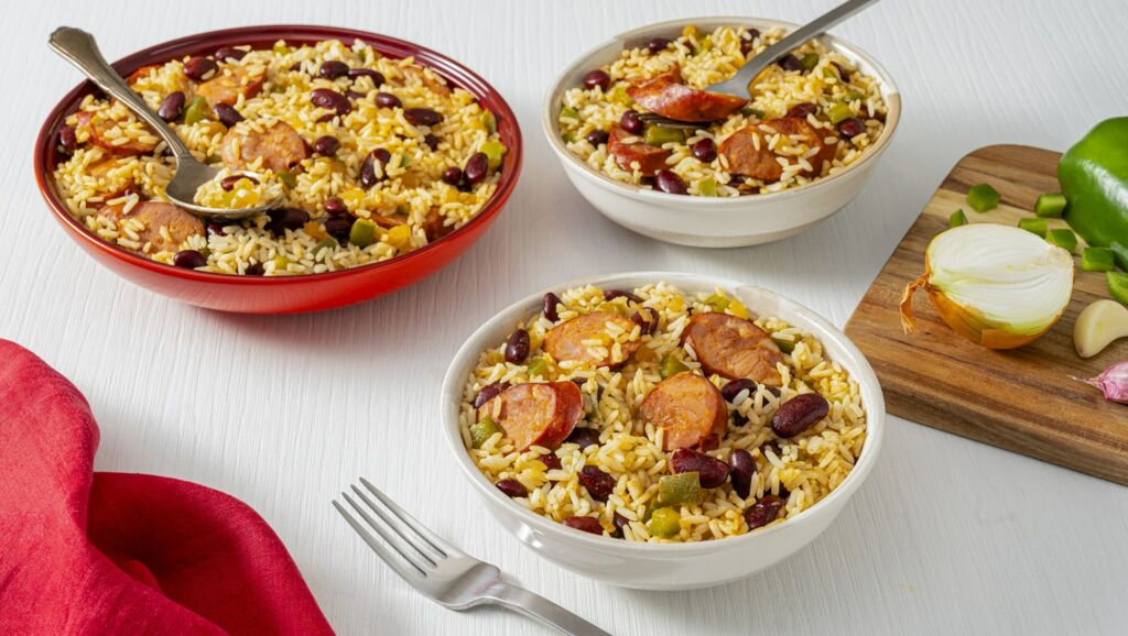 red beans and rice with sausage recipe