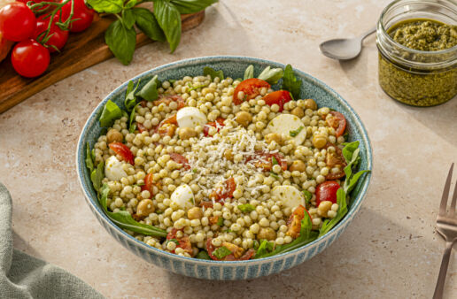 Pesto Pearl Couscous Salad
