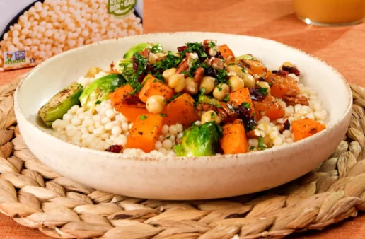 Autumn Pearl Couscous Bowl Recipe