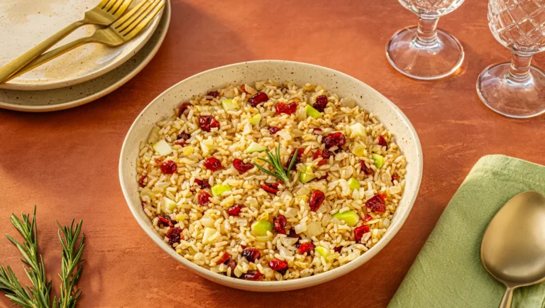 Cranberry Apple Rice Pilaf