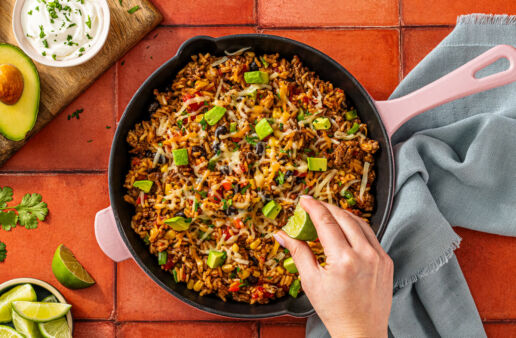 mexican beef and rice skillet jasmine rice recipe
