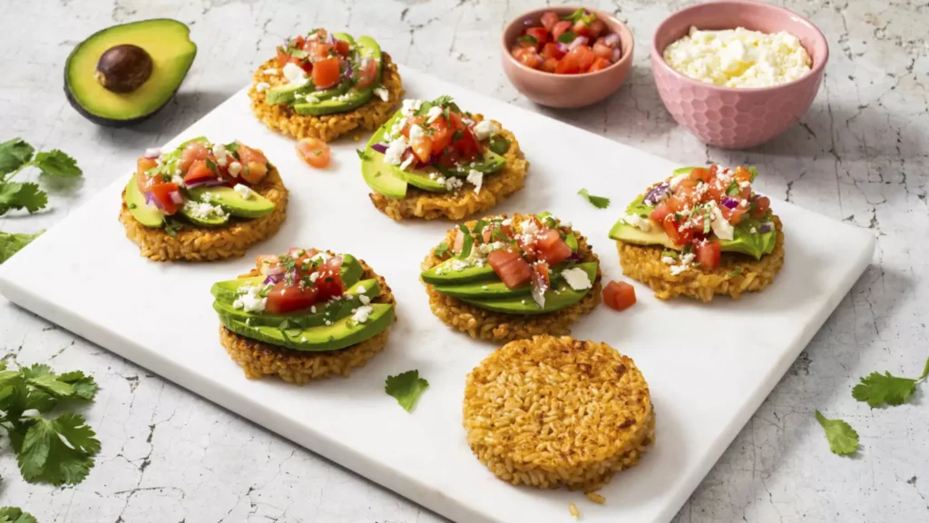 rice cake avocado toast recipe